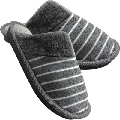 Mahi Enterprises Men Flip Flops(Grey , 10)
