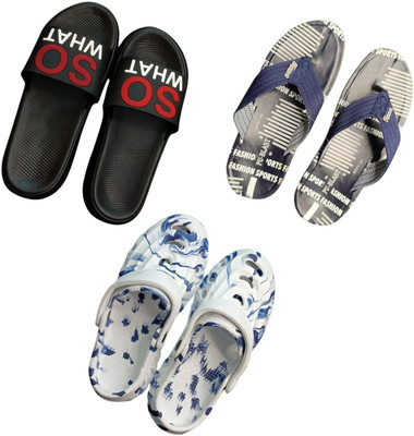 BLIBBERS Men Slippers(Multicolor , 9)