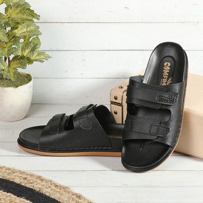 Comfro Men Casual(Black , 9)