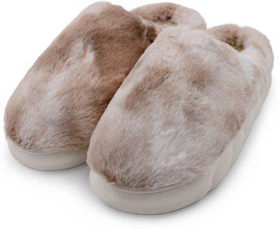 VRITRAZ Women Slippers(Beige , 8)