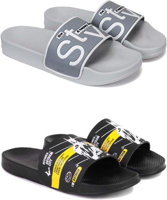 Pennen Men Flip Flops(Multicolor , 8)