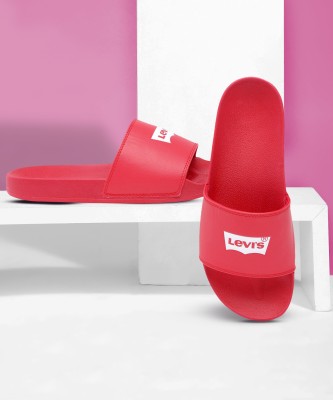 LEVI'S Men Slides(Red , 11)