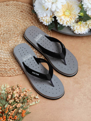 DOCTOR ORTHO PLUS COMFY Women Slippers(Multicolor , 7)