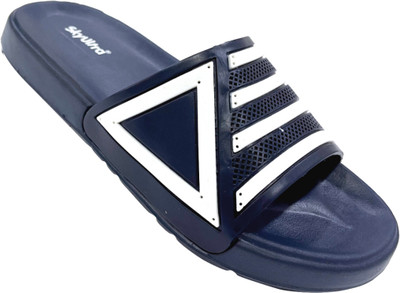 Skyultra Men Slides(Blue , 8)