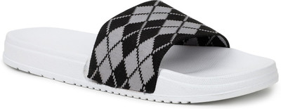 Pampy Angel Men Men Classic, Lightweight, Ultra cushion, Trendy Flipflops, Slipper, Slides Slides(White , 10)