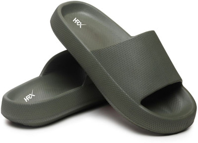 HRX by Hrithik Roshan Men Flip Flops(Olive , 8)