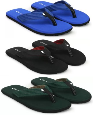 G Best Men Flip Flops(Multicolor , 9)