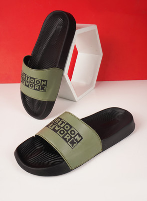 PERY-PAO Men Slides(Green , 10)