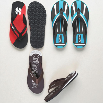Hilux Men Slippers(Multicolor , 8)