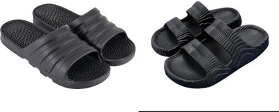 ventus Men Slippers(Black , 9)