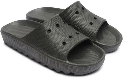 Ambit Men Best Quality Trendy Stylish EVA Material Extra Soft | for Men | Flip Flops Slides(Grey , 7)
