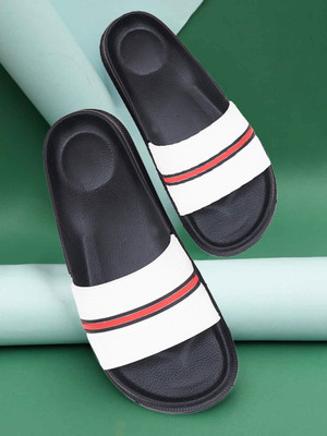 QRITE Men Slides(Red , 6)