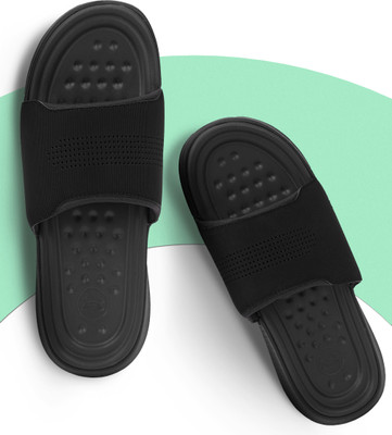 UNDER ARMOUR Men Slides(Black , 8)