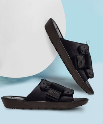 NIKE Men Slides(Black , 6)