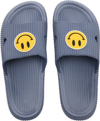 Cassiey Men Slides(Grey , 8)