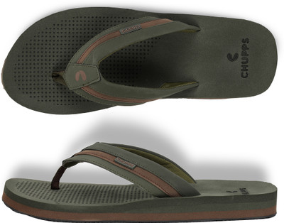 Chupps Men TRIFUSE Slides(Brown , 10)