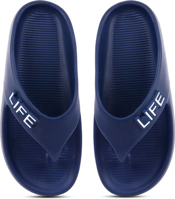 Cassiey Men Slippers(Navy , 7)