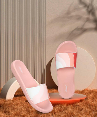 Paragon Women Women Slides Stylish Modern Look Sleek Smart Casual Easy Wear Flats Slides(Multicolor , 4)