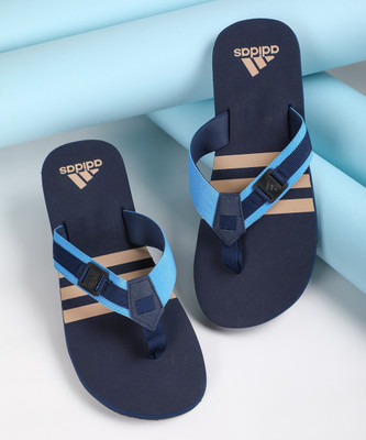 ADIDAS Men Enthuso M Flip Flops(Blue , 9)