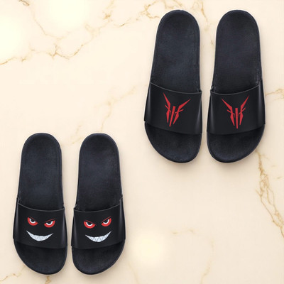 Digicros Men Slides(Red, Red , 7)
