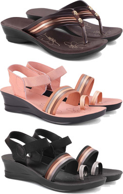 Pennen Women Slippers(Multicolor , 8)