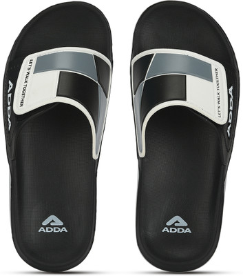 Adda Men Slides(Black , 10)