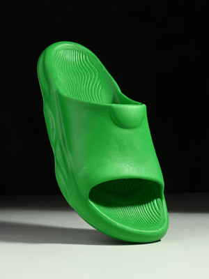 HRX by Hrithik Roshan Men Slides(Green , 7)