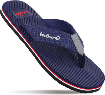 WALKAROO Men Flip Flops(Navy , 11)