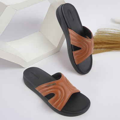 RED TAPE Women Slides(Black , 6)