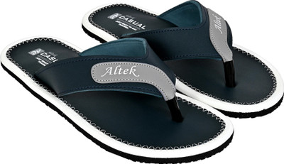 Altek Men Flip Flops(Navy , 10)