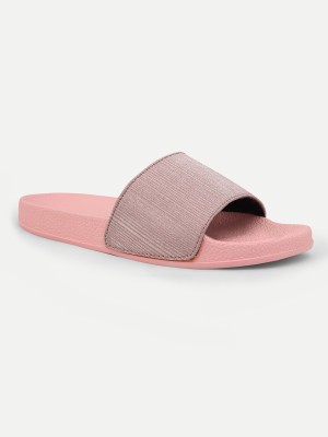 FREECO Women Slides(Pink , 3)