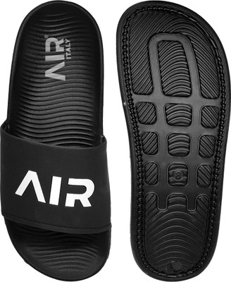 Air Lifestyle Men Slippers(Black , 8)