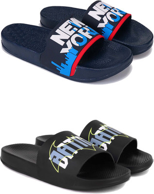 Pennen Men Flip Flops(Multicolor , 10)