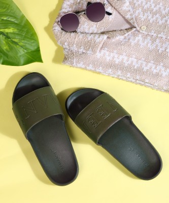 Neemans Men Slides(Olive , 7)