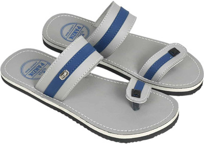 house of common Men Flip Flops(Grey , 9)