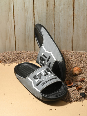 aadi Men Slides(Grey , 9)