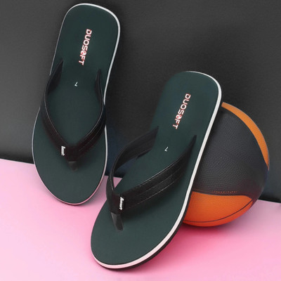 DUOSOFT Men Doctor Slipper|Super Soft|Orthopedic|Lightweight|Diabetic|Antiskid Slippers(Olive , 8)