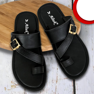 Altek Men Casual(Black , 10)