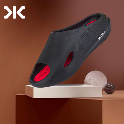 KILLER Men Slides(Red, Black , 8)