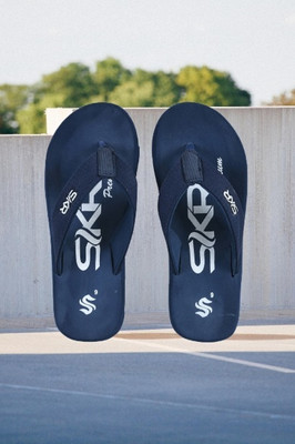 Skyultra Men Flip Flops(Blue , 6)