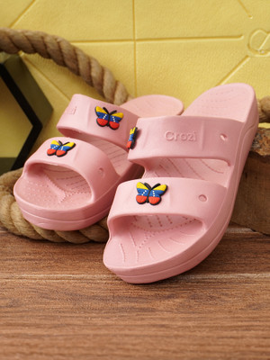 DOCTOR ULTRA Women Flip Flops(Pink , 4)