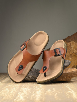 Layasa Men Sandals(Tan , 9)