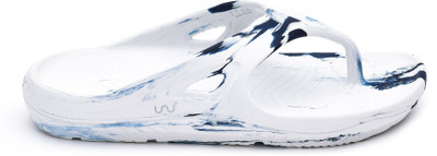 Doubleu Men Flip Flops(Blue , 12)