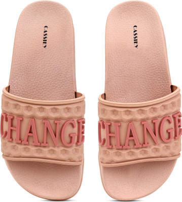 Cassiey Women Slippers(Pink , 5)