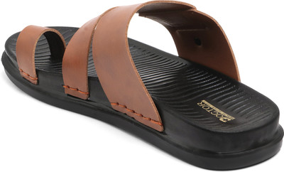 Doctor Health Super Soft Men Flip Flops(Tan , 6)
