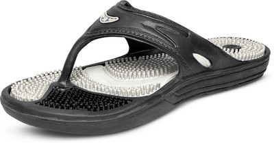 TieFit Men Slippers(Black , 7)