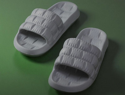 Auto Moxco Men Flip Flops(Grey , 10)