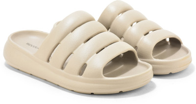 WOODLAND Men Slides(Brown , 6)