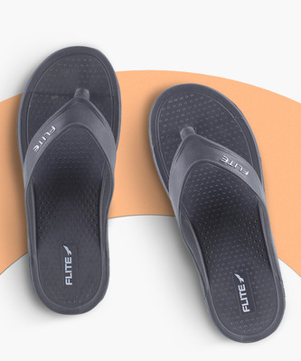 FLITE Men Slippers(Grey , 9)