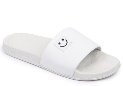 Shoe Mate Men Slippers(White , 10)